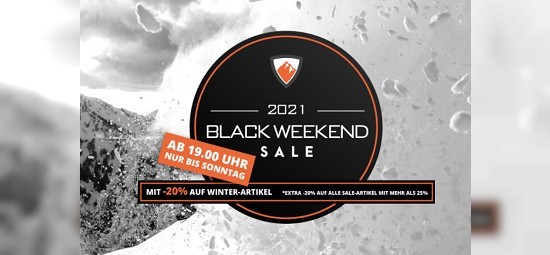 Black Weekend Sale bei outdoorsports24