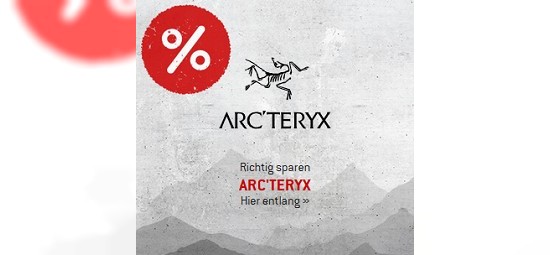 Arc'teryx im Sale bei bergfreunde - bis zu 50% sparen