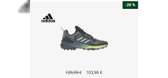 Angebot des Tages: Adidas TERREX SWIFT R3 Wanderschuhe Frauen - Hikingschuhe - 20% günstiger