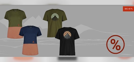 Bergzeit Hammerangebot - Maloja T-Shirt (m/w) bis zu 48 % günstiger